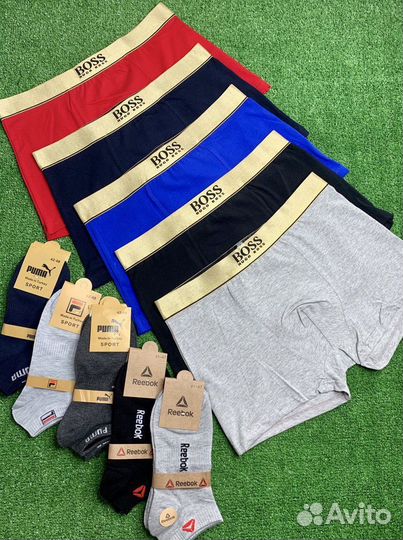 Трусы мужские боксеры Boss