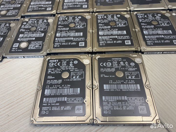 Жёсткий диск 1TB 2.5 SATA опт/Розница