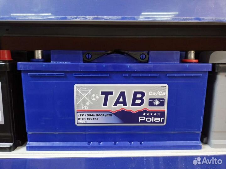 Аккумулятор TAB Polar Blue 100а/ч обр. полярность