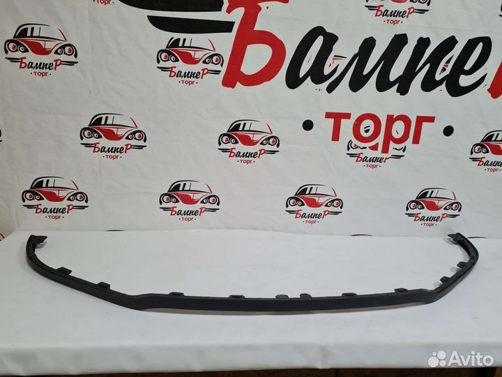 Спойлер переднего бампера Chevrolet Cruze 2012