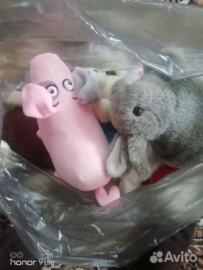 Мягкие игрушки пакетом