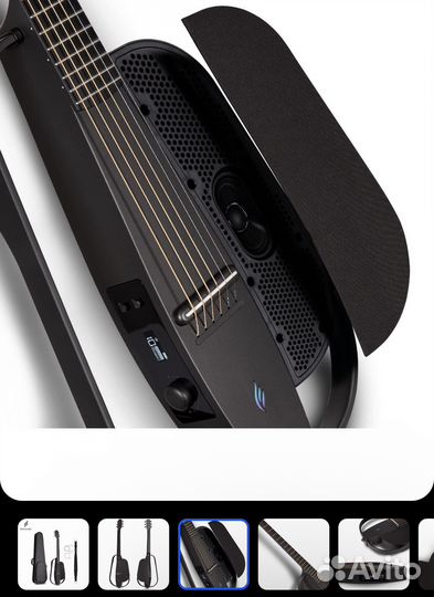 Электроакустическая гитара Enya nexg black
