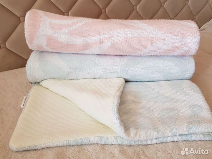 Плед детский вязаный Сонный гномик