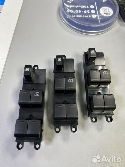 Блок кнопок стеклоподъемников Nissan кашкай