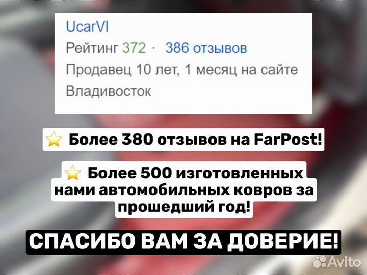 Автоковрики 3D с Бортиками на Toyota Prius 50