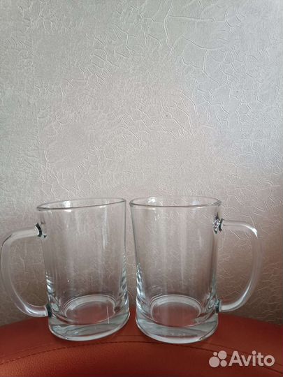 Бокалы, кружки для пива 0.5 л, 3 шт