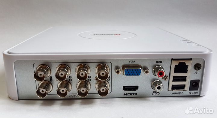 Видеонаблюдение Комплект 8 камер 2Mp HiWatch