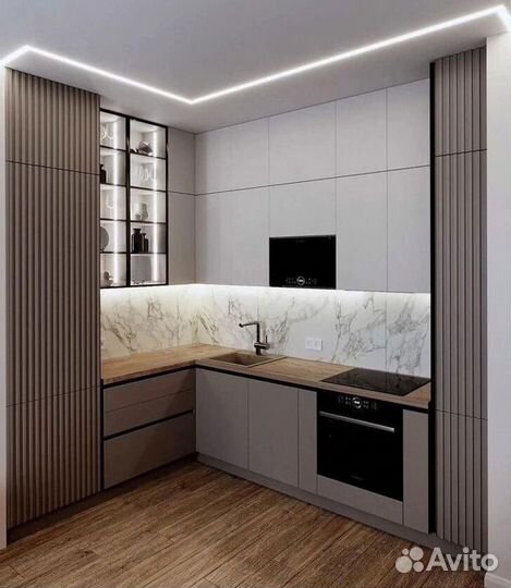 Кухня встраиваемая на заказ
