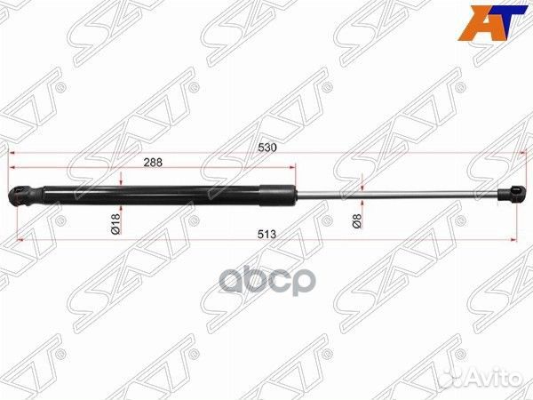 Амортизатор капота Lexus RX 08-15 ST-53440-0W200