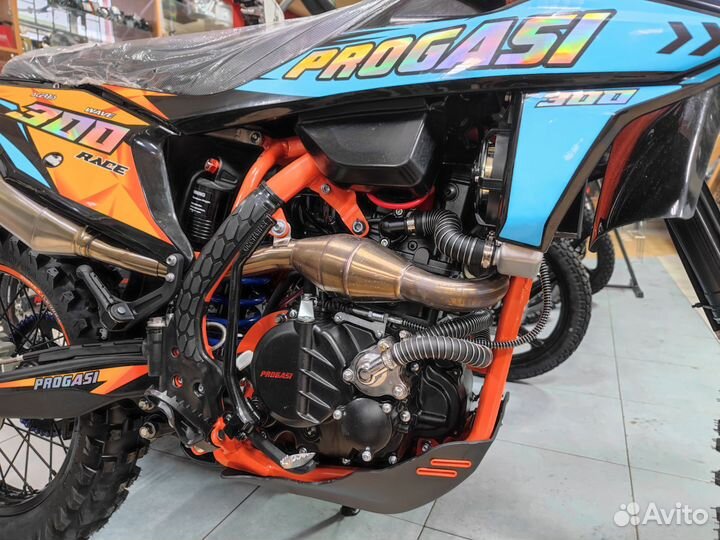 Мотоцикл кроссовый progasi race 300 wave 31л.с