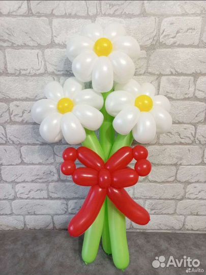 Цветы, фигуры из шаров