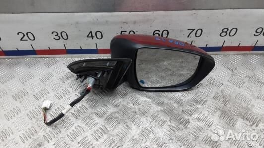 Зеркало наружное правое nissan qashqai J11 (DEA17J