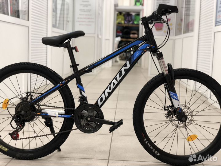 Скоростной велосипед 24 с дисковыми тормозами