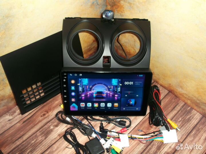 Магнитола Nissan Qashqai j10 Android с камерой