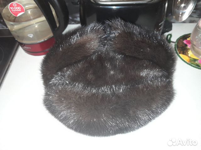 Норковая шапка мужская