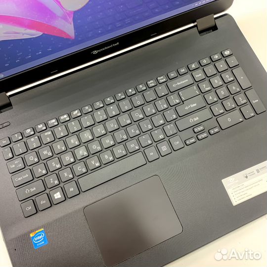 Ноутбук Packard Bell 4RAM/SSD/17,3