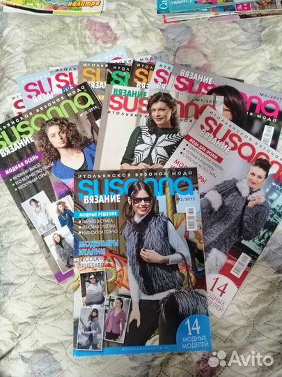 Журналы susanna вязание спицами