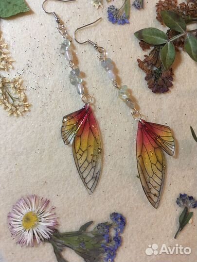 Серьги ручной работы