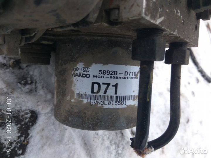 Блок абс на Хендай Туссан 2016 года