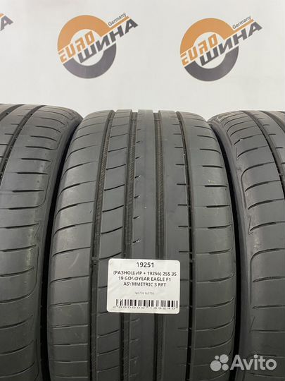 Goodyear Eagle F1 Asymmetric 3 225/40 R19 и 255/35 R19