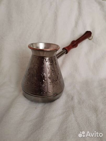 Турка для кофе медная