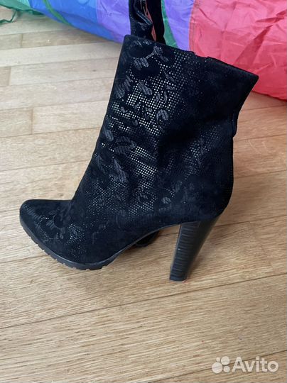 Ботильоны натуральная кожа 37