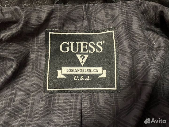 Куртка косуха из телячьей кожи Guees