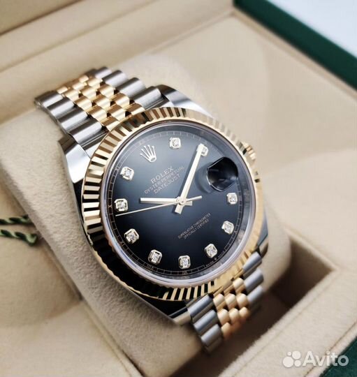 Rolex Datejust 41 mm Black Diamond Dial