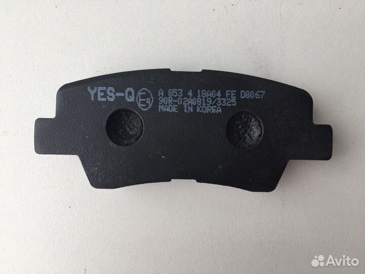 Тормозные колодки задние Hyundai Sonata NF