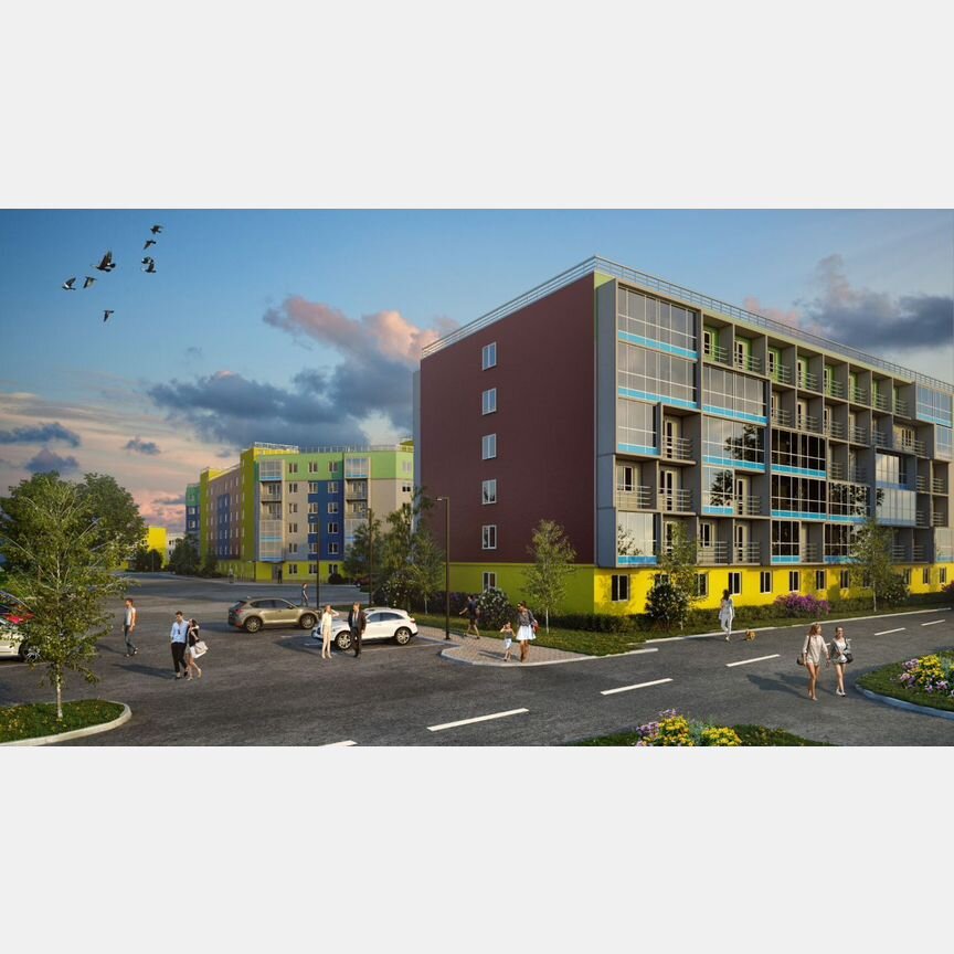 3-к. квартира, 107,5 м², 5/6 эт.
