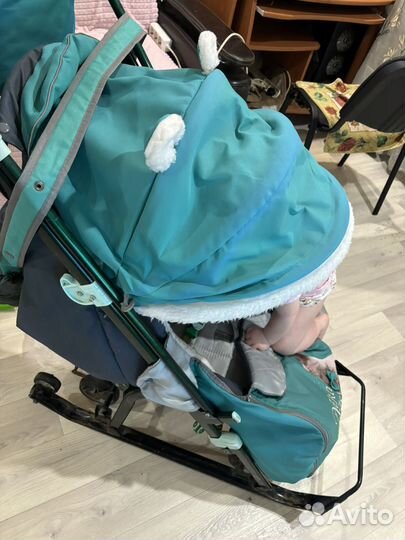 Санки коляска ника