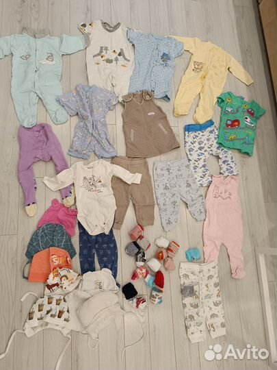 Вещи на девочку пакетом 74 размер