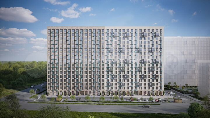 2-к. квартира, 40,9 м², 17/17 эт.