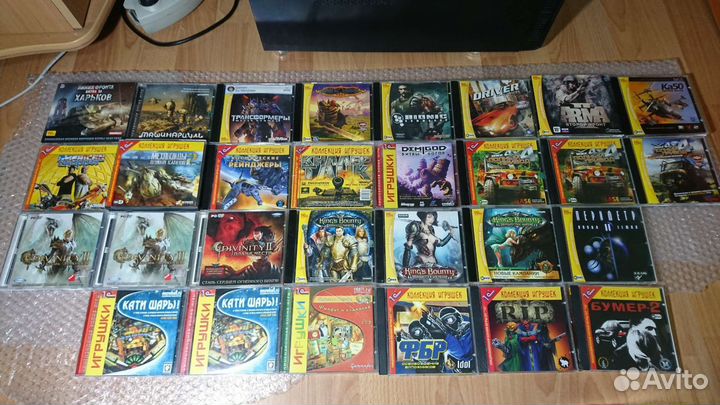 Лицензионные диски PC-игр (Jewel Case)