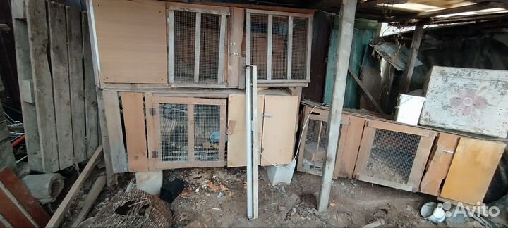 Клетка для кролика большая