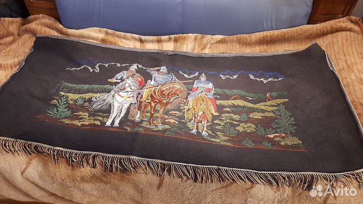 Прикроватный коврик СССР Три богатыря