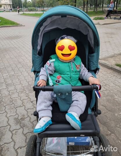 Коляска 2 в 1 adamex chantal