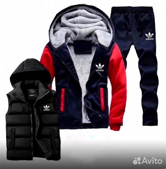 Тройка Adidas теплая