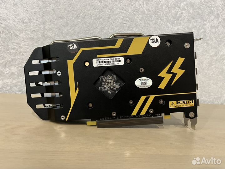 Новая Peladn RX 580 Kaitian 8GB gddr5