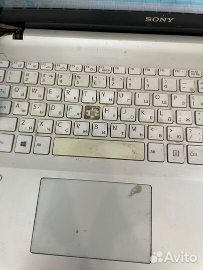 Ноутбук sony на запчасти