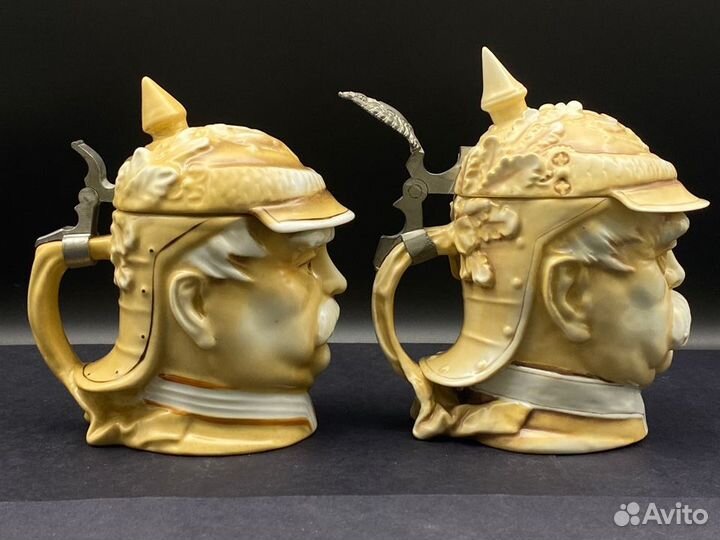 Антикварные кружки Alt Beck & Gotts и Schierholz