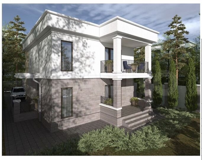 Дом 170 м² на участке 6 сот.