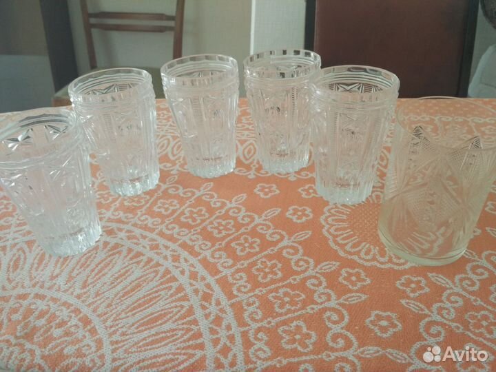 Хрустальные стаканы