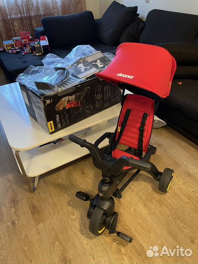 Велосипед Doona liki trike s1 красный