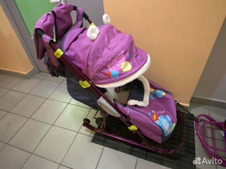 Коляска санки Ника 7-2