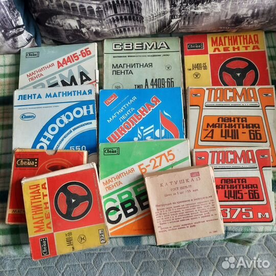 Магнитная лента катушки бобины