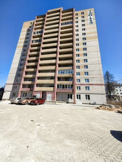 3-к. квартира, 62,6 м², 16/16 эт.