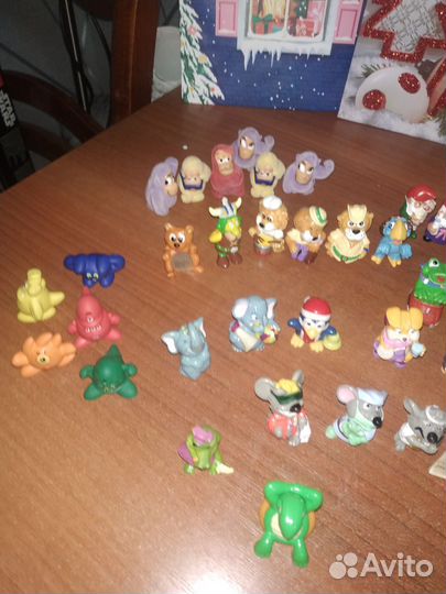 Игрушки из киндера 90х