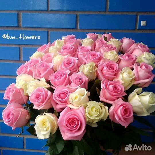 Цветы розы букет