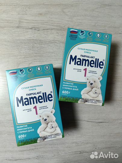 Сухая молочная смесь Mamelle 1 600гр